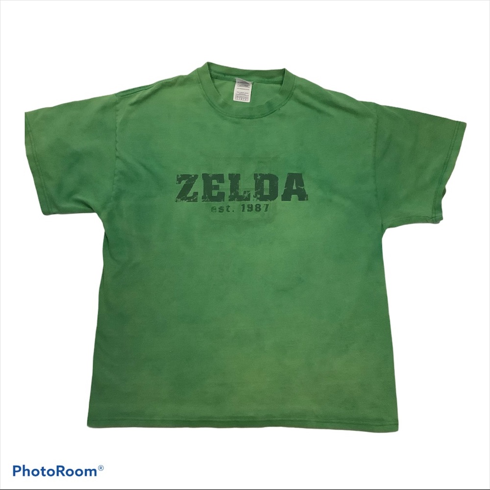 Nintendo Official Zelda EST 87 Graphic T HTF Promo - L